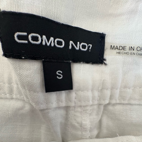 Wide Leg White Pants - Picture 6 of 6